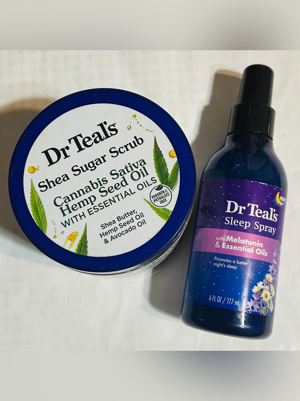 Dr Teal's Scrub and Pillow mist